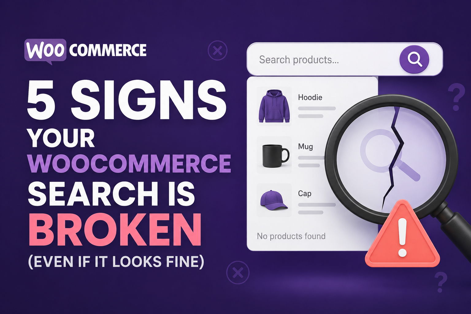 5 signs your WooCommerce search is broken (even if it looks fine)