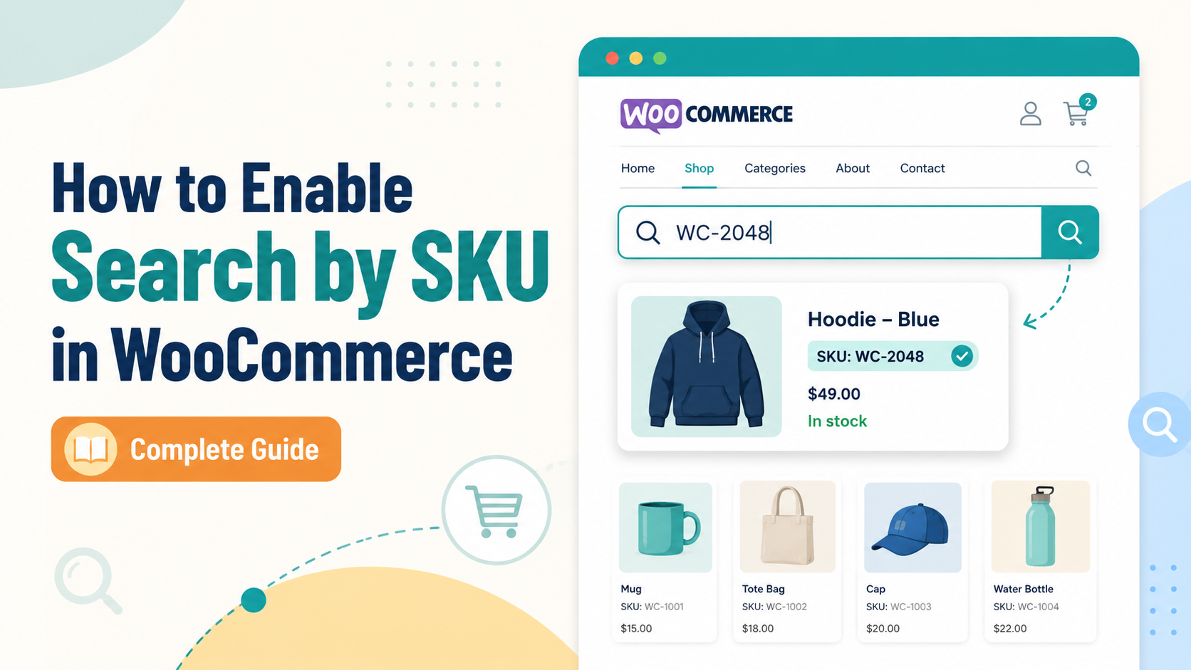 How to Enable Search by SKU in WooCommerce
