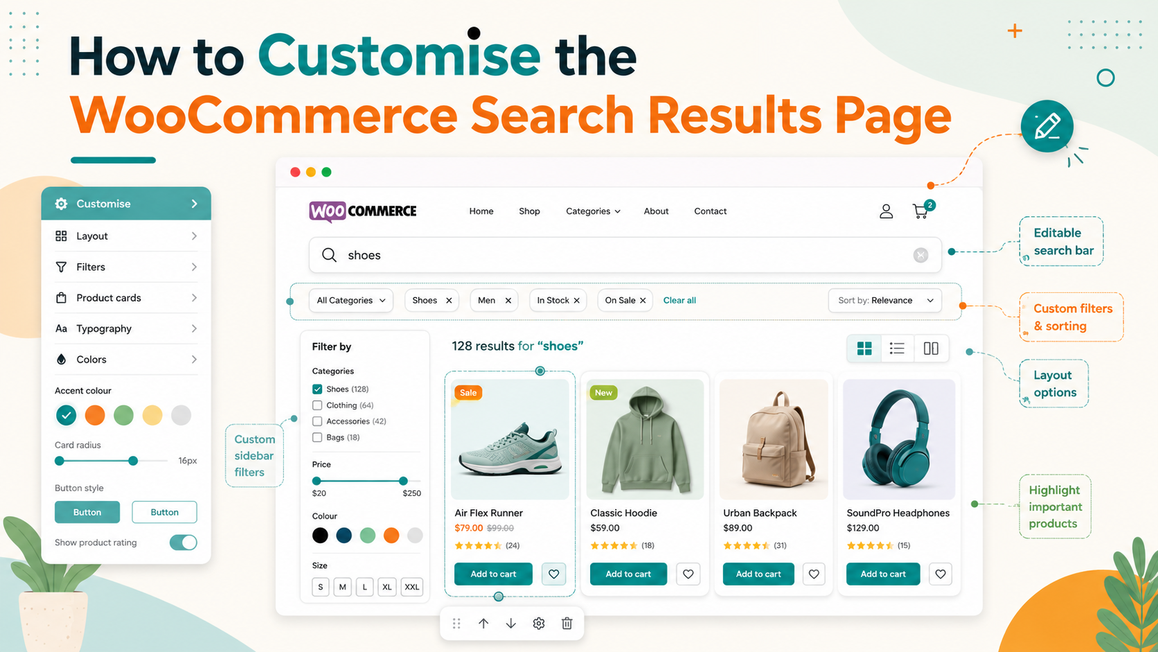 How to Customise the WooCommerce Search Results Page