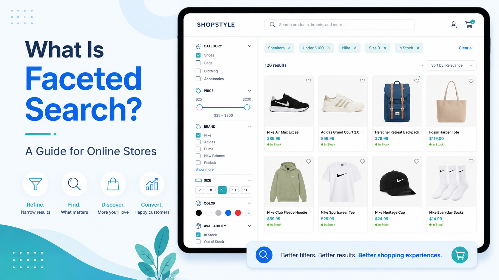 What Is Faceted Search? A Guide for Online Stores