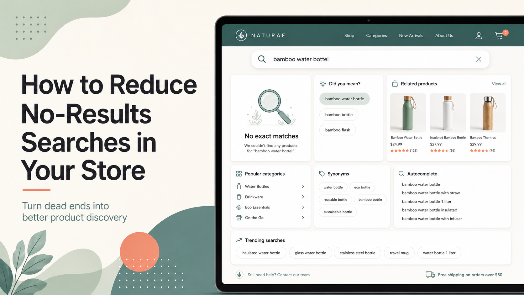How to Reduce No-Results Searches in Your Store