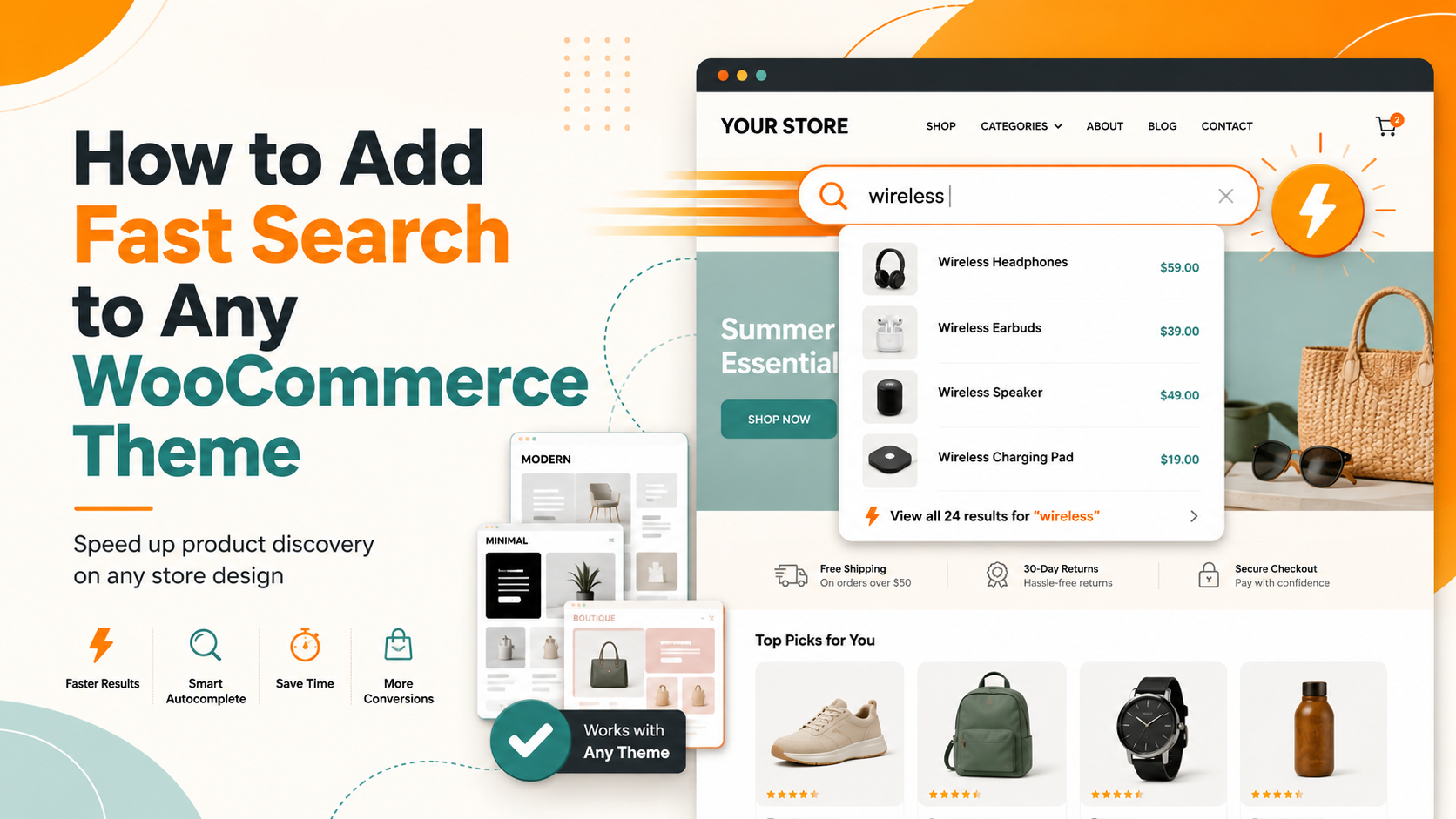 How to Add Fast Search to Any WooCommerce Theme